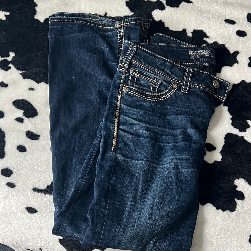 Silver Jeans Women's Deep Indigo Boot Cut